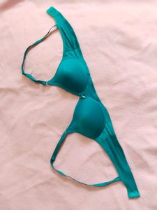 Teal Padded Women Bra