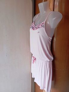 pink playsuit