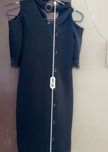 Black Cut Out Mini Dress