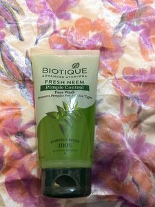 Biotique Fresh Neem Pimple Control Face Wash