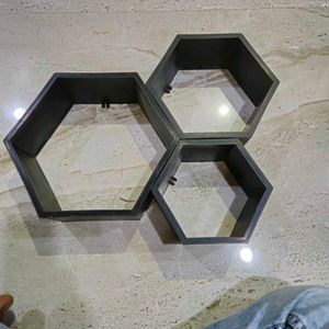 MDF Pocket Set Of 3 Pieces