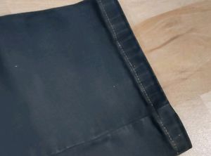 UNISEX Black Smoked 30waist Stretchable Jeans