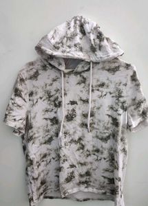 Tie-Dye Hoodie Top