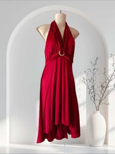 Beautiful Dark Red Dress