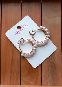 Pearl Hoops