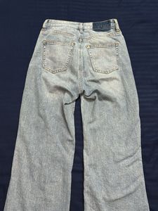 Light Wash Wide Leg Jeans