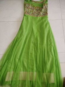 Pista Green Long One Piece