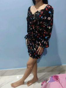 Floral Mini Dress