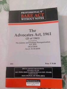 The Advocates Act, 1961