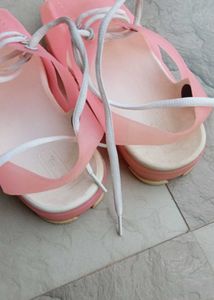 Pink Flat Sandals