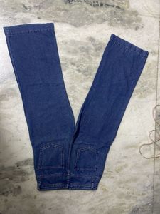 Wide Leg Denim Jeans Barebrand 28 Size