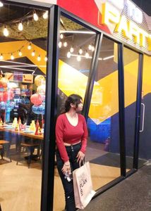 Red Cropped Long Sleeve