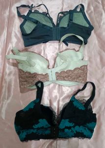 Combo Of 3 Imported Designer Bra