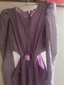 Lavender Colour Dress