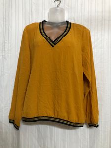 Max Yellow Long Sleeve Top