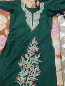 Brown &amp; Navy Plaid Wrap Top