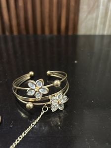 Floral Hand Harness Bracelet