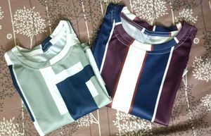 Abstract Graphic T-Shirts (2)