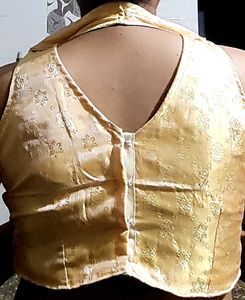 Peach Embellished Blouse