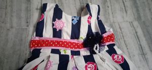 Pure cotton frock 3 months to 12 months
