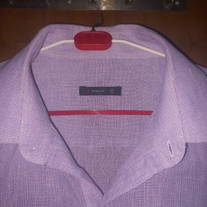 Rich Look Lavender Colour Half Sleeve Shirt