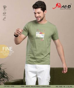 Tshirt Pure Cotton Round Neck.