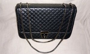 Quilted Chain Crossbody Bag