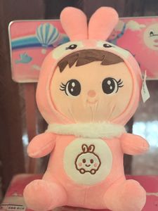 Cute Pink Bunny Plush Toy