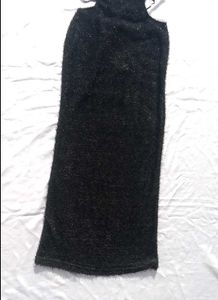 Brand New(Newme)Low Back Glitter Hollow Long Dress