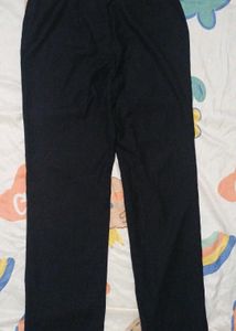 Navy striped  Straight Leg Pants