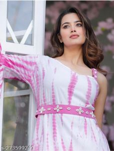 Tie-Dye Kurta Set
