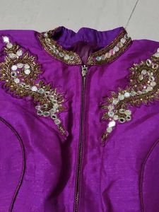 Purple Colour Blouse