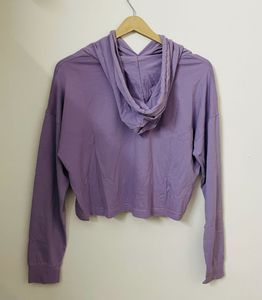 CASUAL HOODIE STYLE CROP TOP FOR WOMEN AND GIRLS