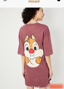 Chip &amp; Dale Graphic Tee Dress