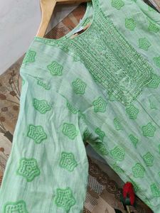brand new pure cotton embroidered kurta XL/XXL