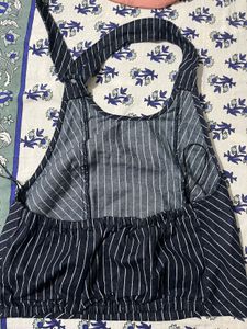 Halterneck Backless Top