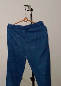 Distressed Stripe Jeans