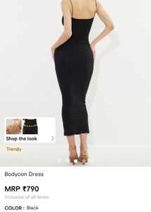 Savana Elegant Black Dress