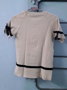 T Shirt with Side Bows