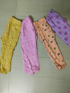 Combo Pants 4 For Kids-Boys And Girls below 3 Year