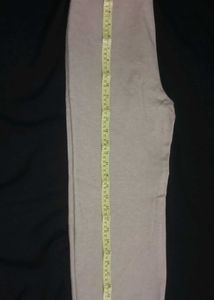 Beige Flared Trouser