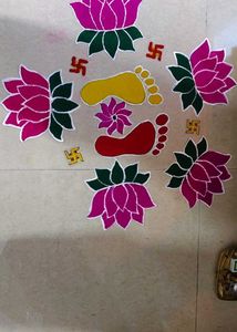 Beautiful ready Rangoli Art