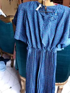 fish cut party ware gown/ dress