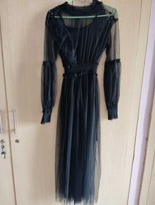 NET PARTY DRESS