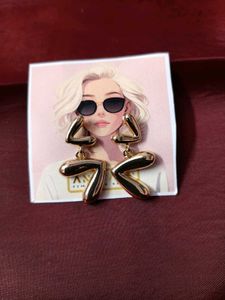 Unique Abstract Dangle Earrings