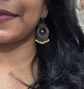 Boho Jewelry Set (4 Pair Earings, Bangles, Cuff)