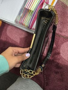 Holographic Chain Shoulder Bag