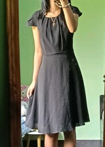 Flared Black Dress