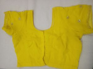 Yellow Party Wear Saree