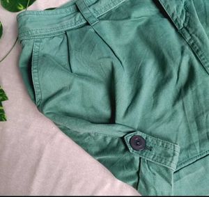 Green Mini Skirt